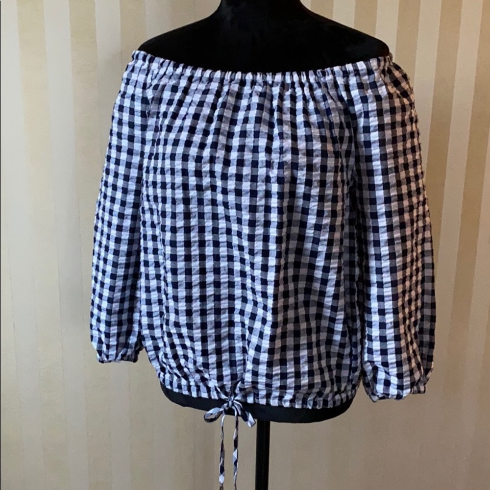 🛍Pretty gingham top